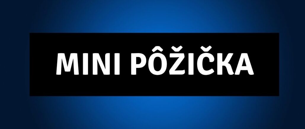 Mini Pôžička