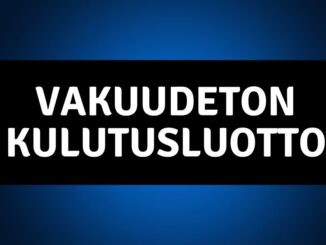 Vakuudeton kulutusluotto