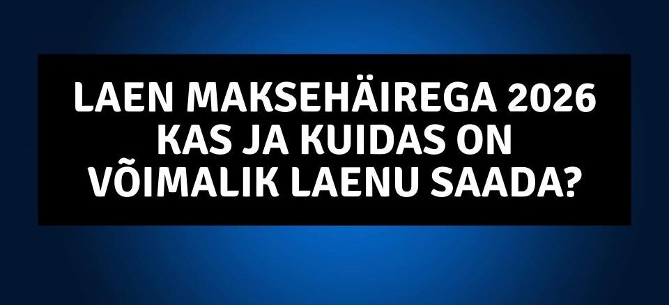 Laen maksehäirega