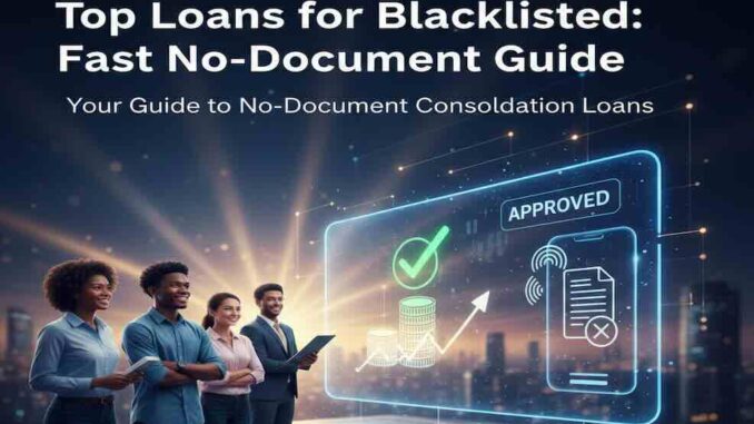 Loans for Blacklisted