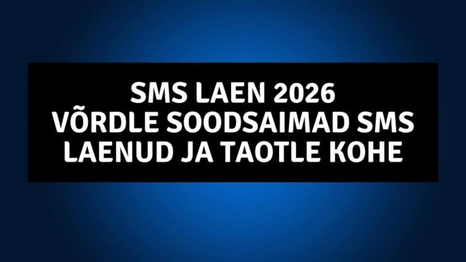 SMS laen