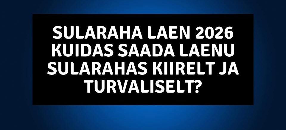 Sularaha laen