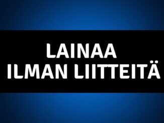lainaa ilman liitteitä