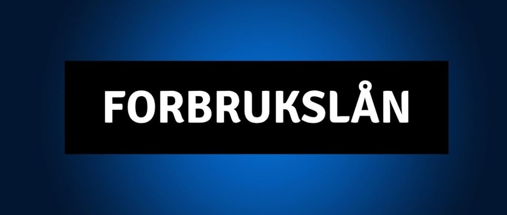 Forbrukslån