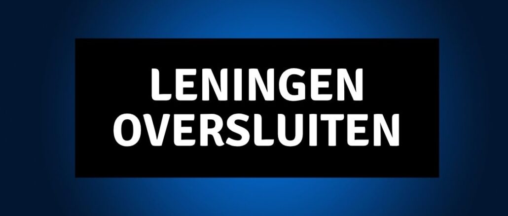 Leningen oversluiten