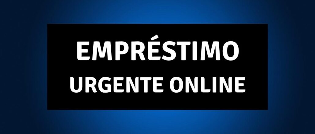 empréstimo urgente online