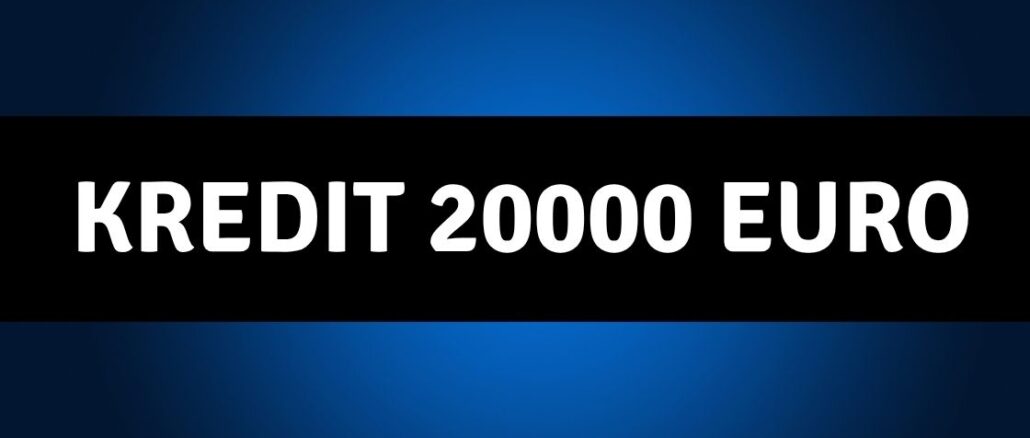 kredit 20000 euro