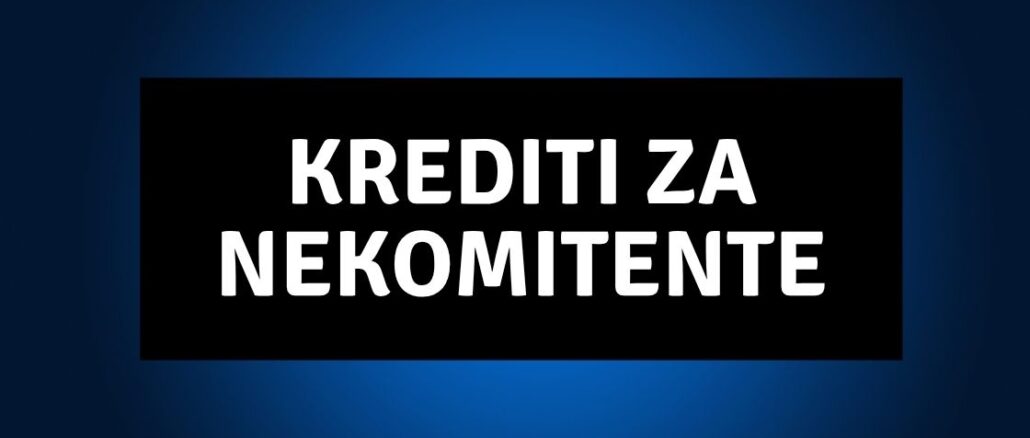 krediti za nekomitente