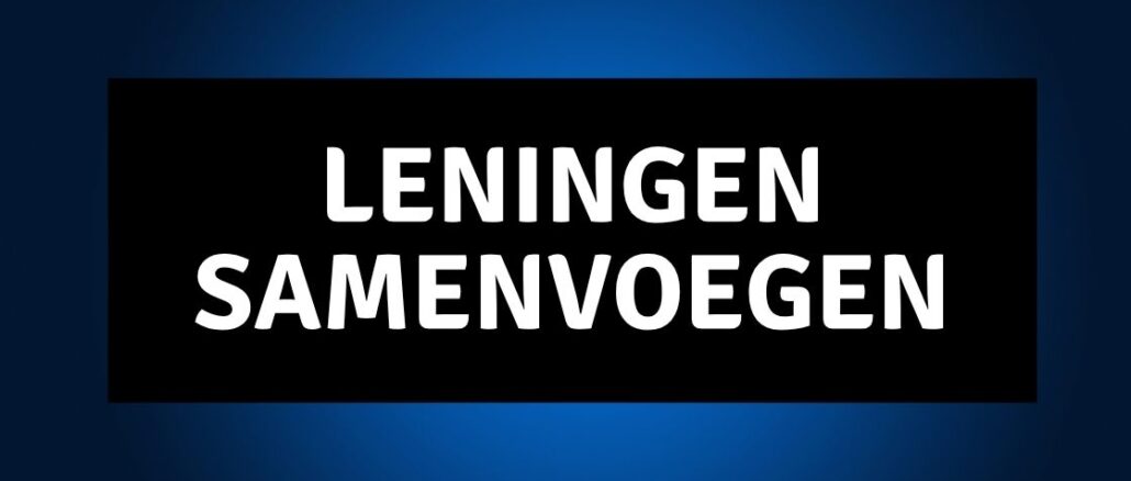 leningen samenvoegen