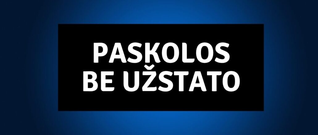 paskolos be užstato