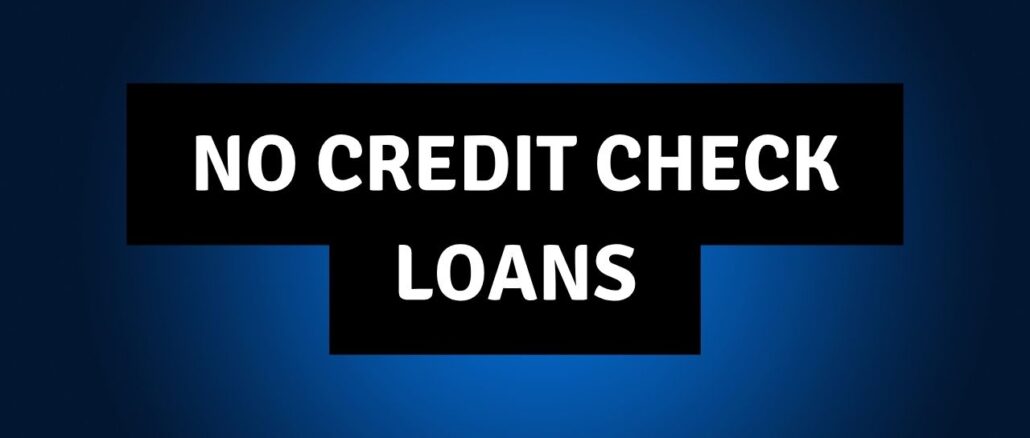 no credit check loans AU